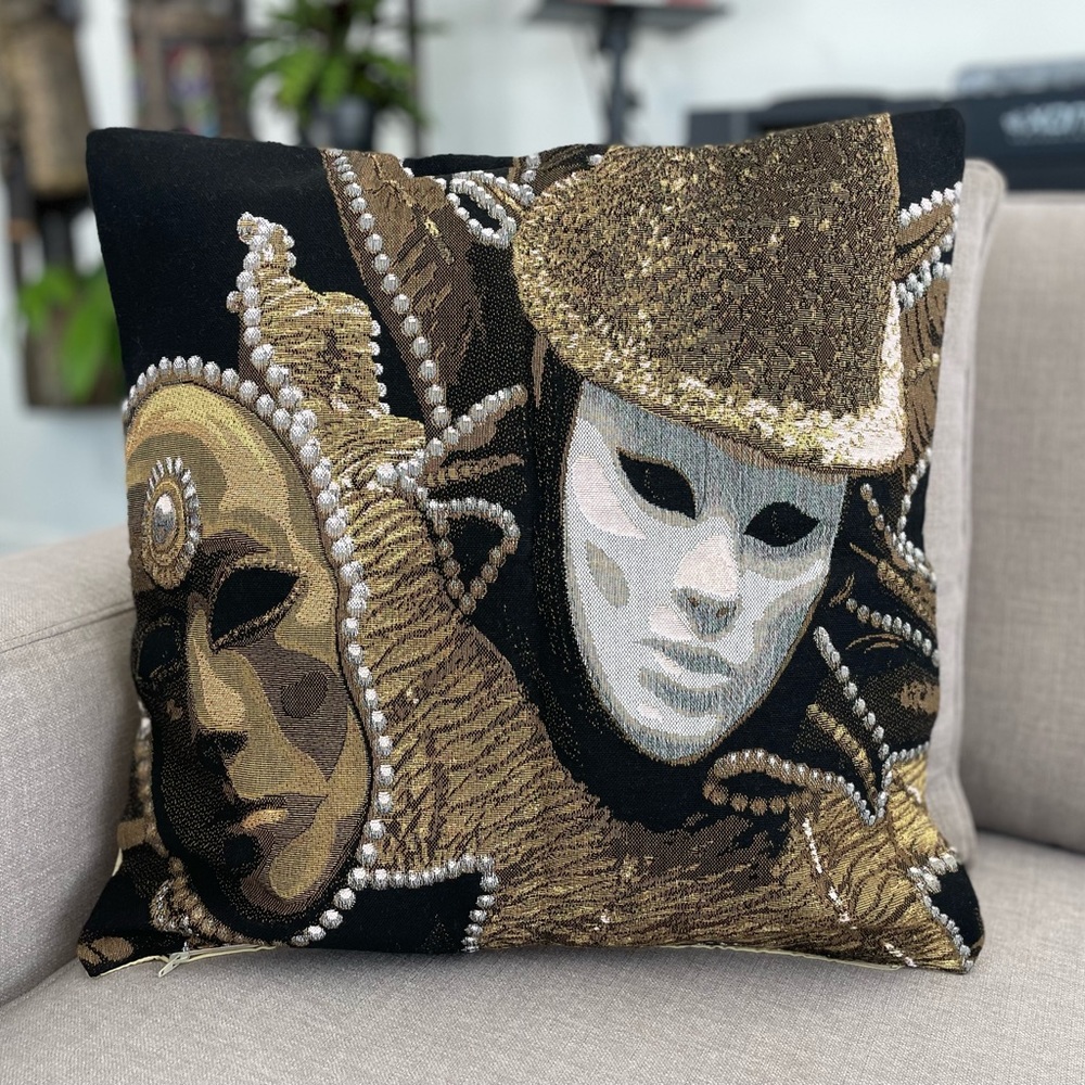 Brand New Venetian Pillow Cover